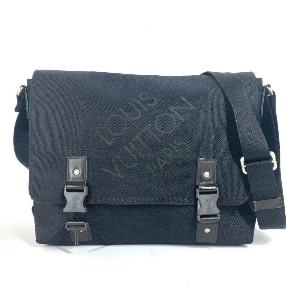 LOUIS VUITTON Damier Geant Roux Flap Bag Messenger Crossbody Shoulder Bag
